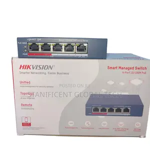 Hikvision 4port Smart Managed Poe Switch