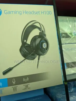Hp H100 Gaming Headphones Backlight Wired Gaming Headset