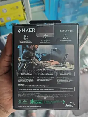 Anker Prime 100w Charger (Uk Plug)