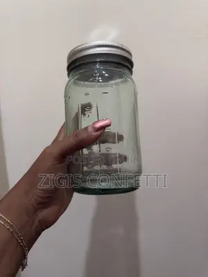 Wide Mouth Large Mason Jar 1 Litre