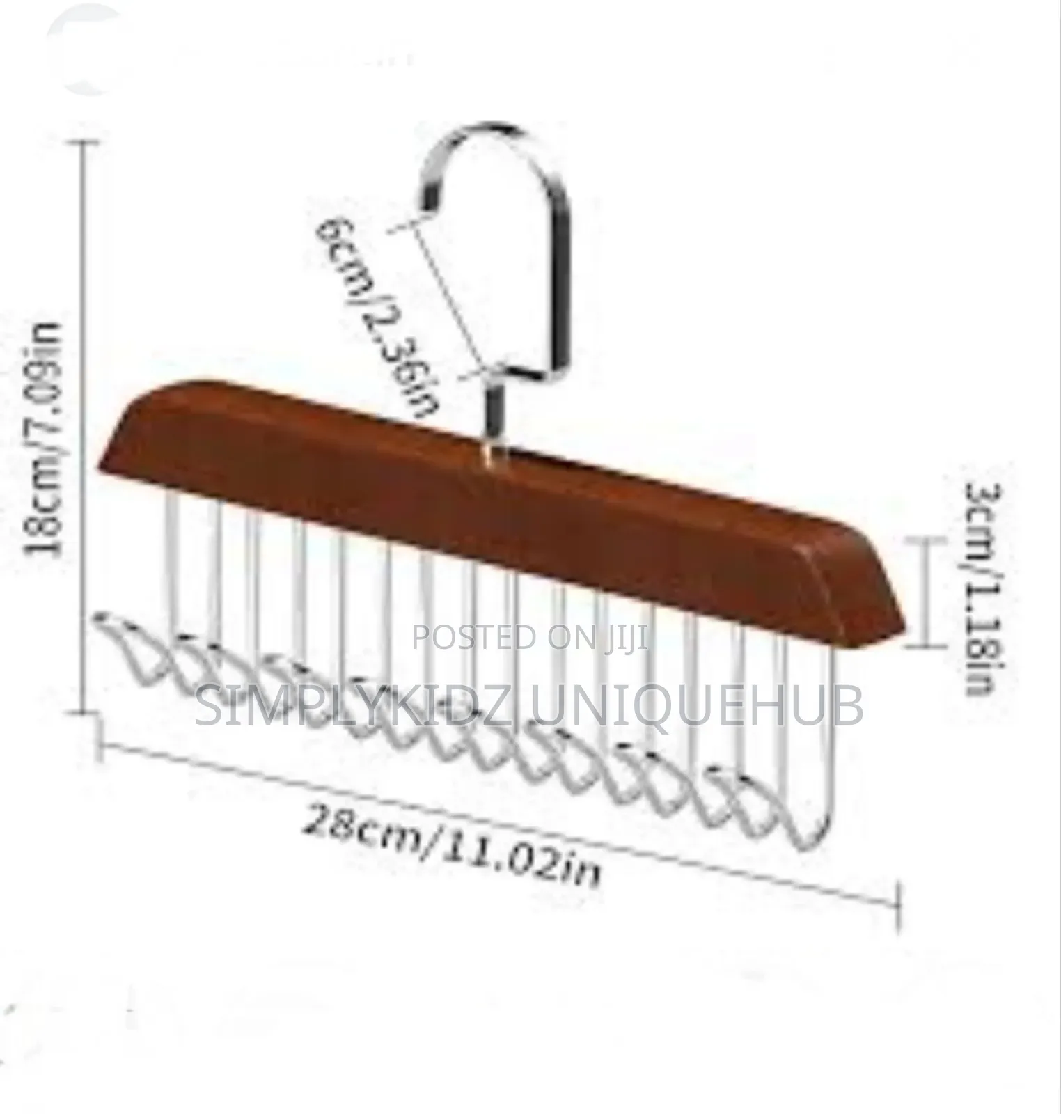 Multipurpose Wooden Hanger