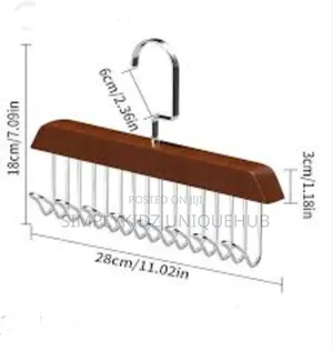 Multipurpose Wooden Hanger