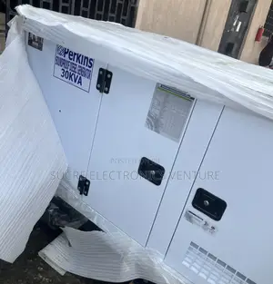 Sp-30kva Perkins Diesel Soundproof Generator With Free Installation