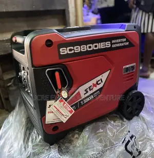 Original 7.5kva Senci Inverter and Super Silent Petrol Generator