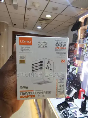 Ldnio 65w Gan Universal Travel Adapter