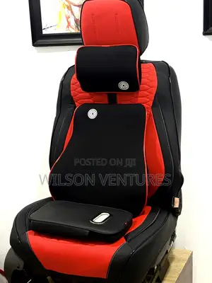 5 Seater Leather Car Seat Cover With Arm Rest Cover