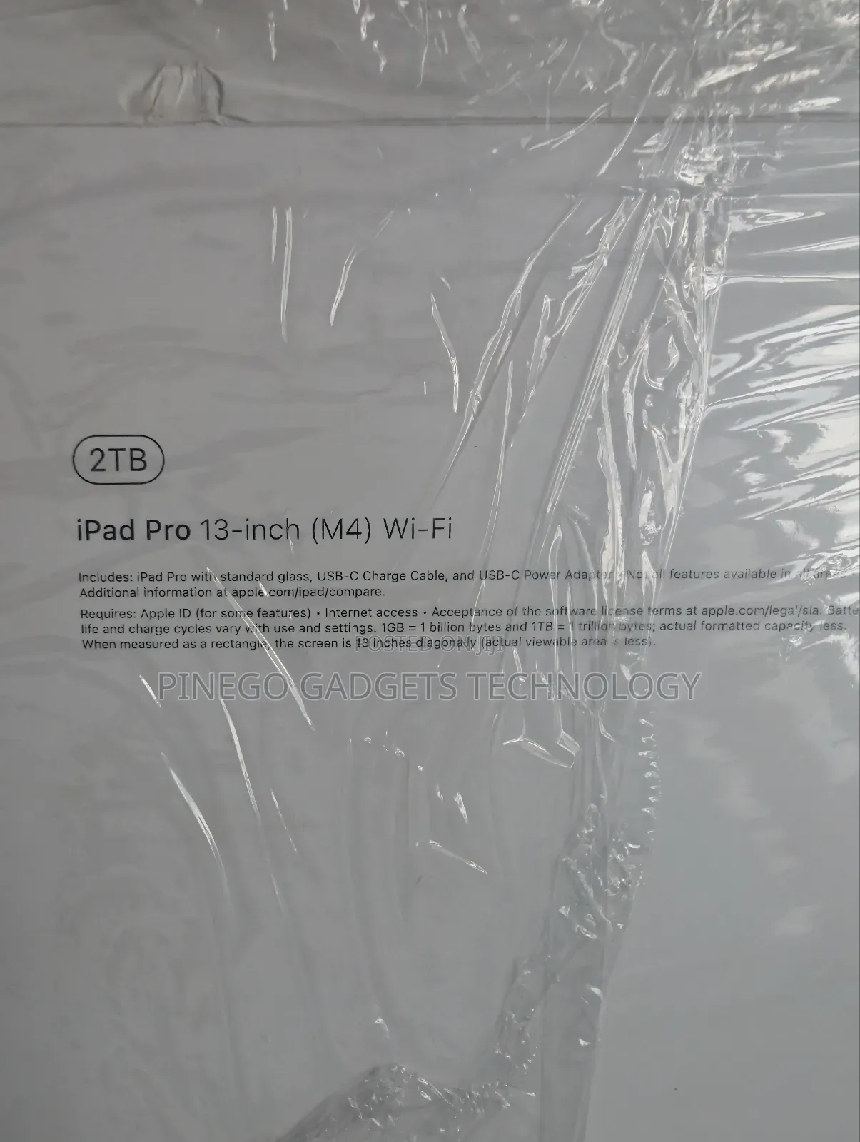 New Apple iPad Pro 2 TB Gray
