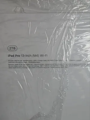 New Apple iPad Pro 2 TB Gray