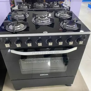 Original Bruhm Automatic Standing Gas Cooker 60x80cm 5 All Gas Burners