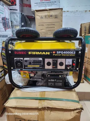 3.5kva Firman Generator 100% Pure Copper Coil Key Start