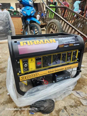 3.5kva Firman Generator Generator 100% Pure Copper Coil Key Start
