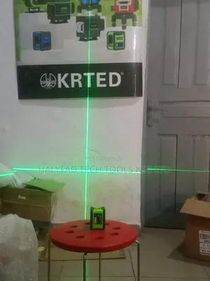 2 Lines Laser Level With Tripod and Anger
