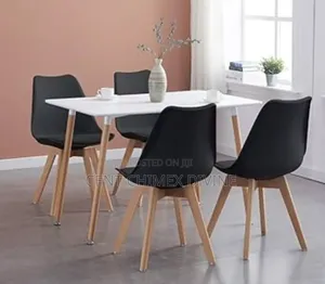 4 Seater Cross Leg Chairs and Table