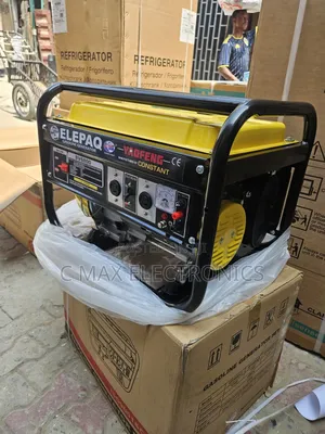 Elepaq 4.5kva Petorl Generator 100%Copper Wire