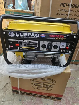 Elepaq 4.5kva Petorl Generator 100%Copper Wire