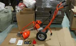 A Wheelbarrow Brush Cutter