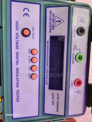 Digital H.V. Insulation Tester 5kv
