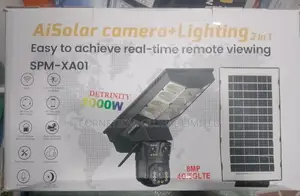 Ai 1000 Watts Solar Light With CCTV Camera 3 Views