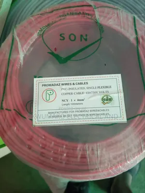  4mm Single Flexible Cable by 100meter