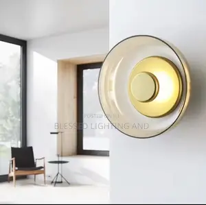 Led Modern Glass Wall Lamps for Living Room, Bedroom Bedside Lamps
