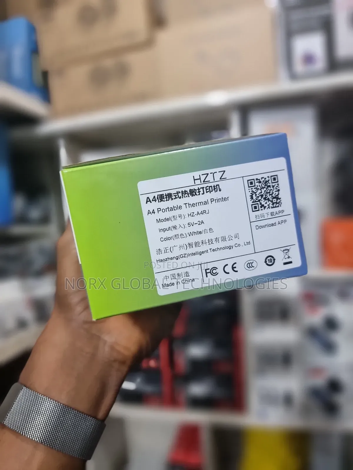 Mini Wireless Bluetooth A4 Printer