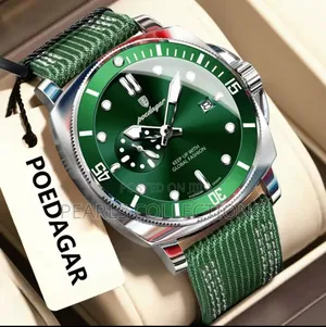 Green Strap Poedagar Watch
