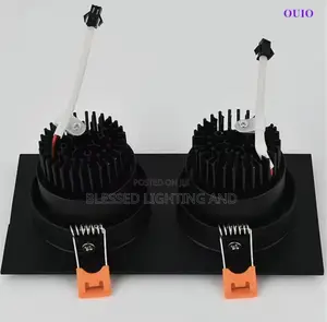 Double Head Recessed Dimmable Led Ceiling Downlight