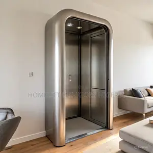Elegant Round Residential Lift