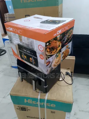 Cnctronic 12l Family Size Hot Air Fryer Oven