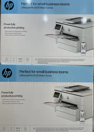 Hp Office-jet Pro 9730 Wide Format All-in-one Printer