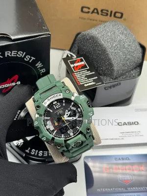 G-Shock Casio Green Rubber Strap Watch