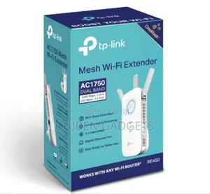 Tp Link Mesh Wi-Fi Range Extender Re450 Ac 2600 Dual Band