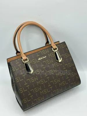Brown Medium Stock Quality Handbag