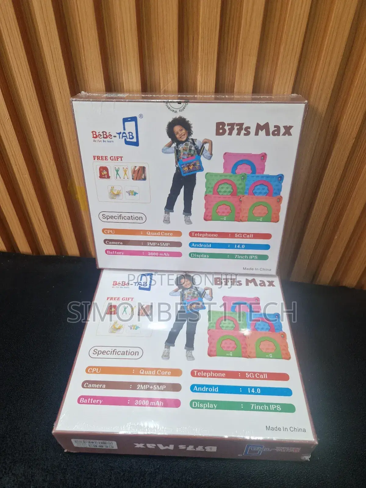 New Bebe B77s Max 256 GB Pink