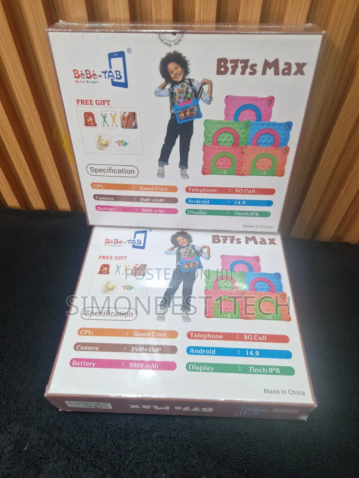 New Bebe B77s Max 256 GB Pink