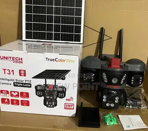 View Point Intellingent 4g-3 Big Lens Ptz Solar Powered Cctv Camera