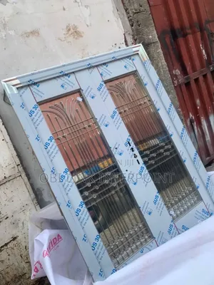 5ft Stainless Door With Glass