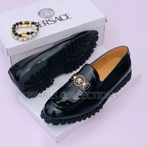 Versace Brand New Leather Shoes