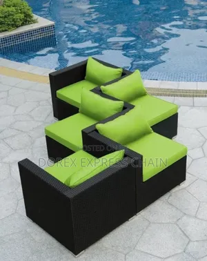 Modern Wicker Sofa Set (5 Seater)