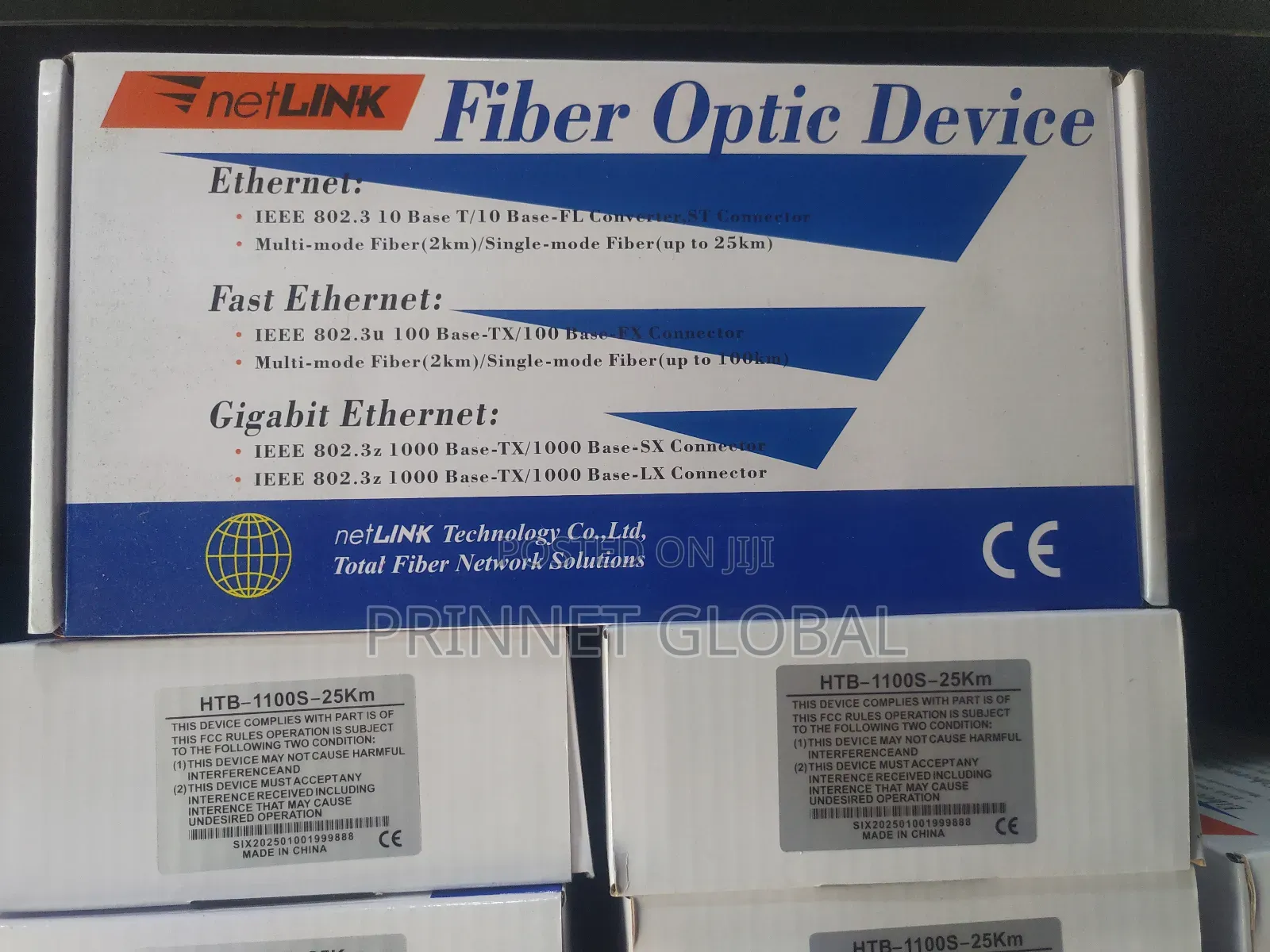 Netlink Media Converter Single Multi Mode Mode 10/100 Sc
