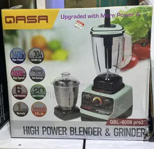 Qasa Industrial High Power Blender Grinder