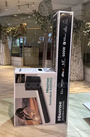Hisense Soundbar With Subwoofer Ax3100q 500w