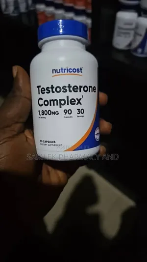 Nutricost Testosterone Support Complex (90 Caps)-1800mg Per Serving