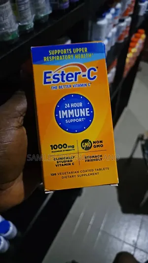 Ester-c Vitamin C 1000mg,Immune System Booster,Stomach-friendly-120cn