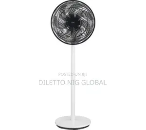 Logik L14pfbw25 14" Pedestal Fan - White Black