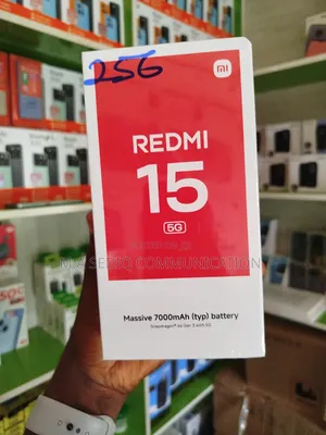 New Xiaomi Redmi 15 5G 256 GB Black