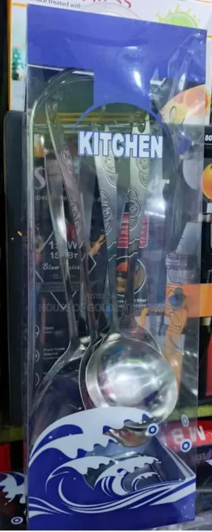 Set of Stainless Steel Cooking Kitchen Utensils