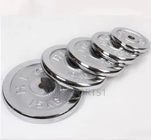 Chrome Dumbbell Weight Plates (5. Per Kg)