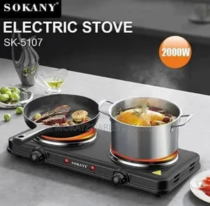 Sokany Temperature Adjustment Double Face Electric Stove/Hot Plate