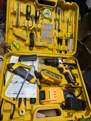 Dewalt 48v Drill With Hammer Function Complete Tool Kit